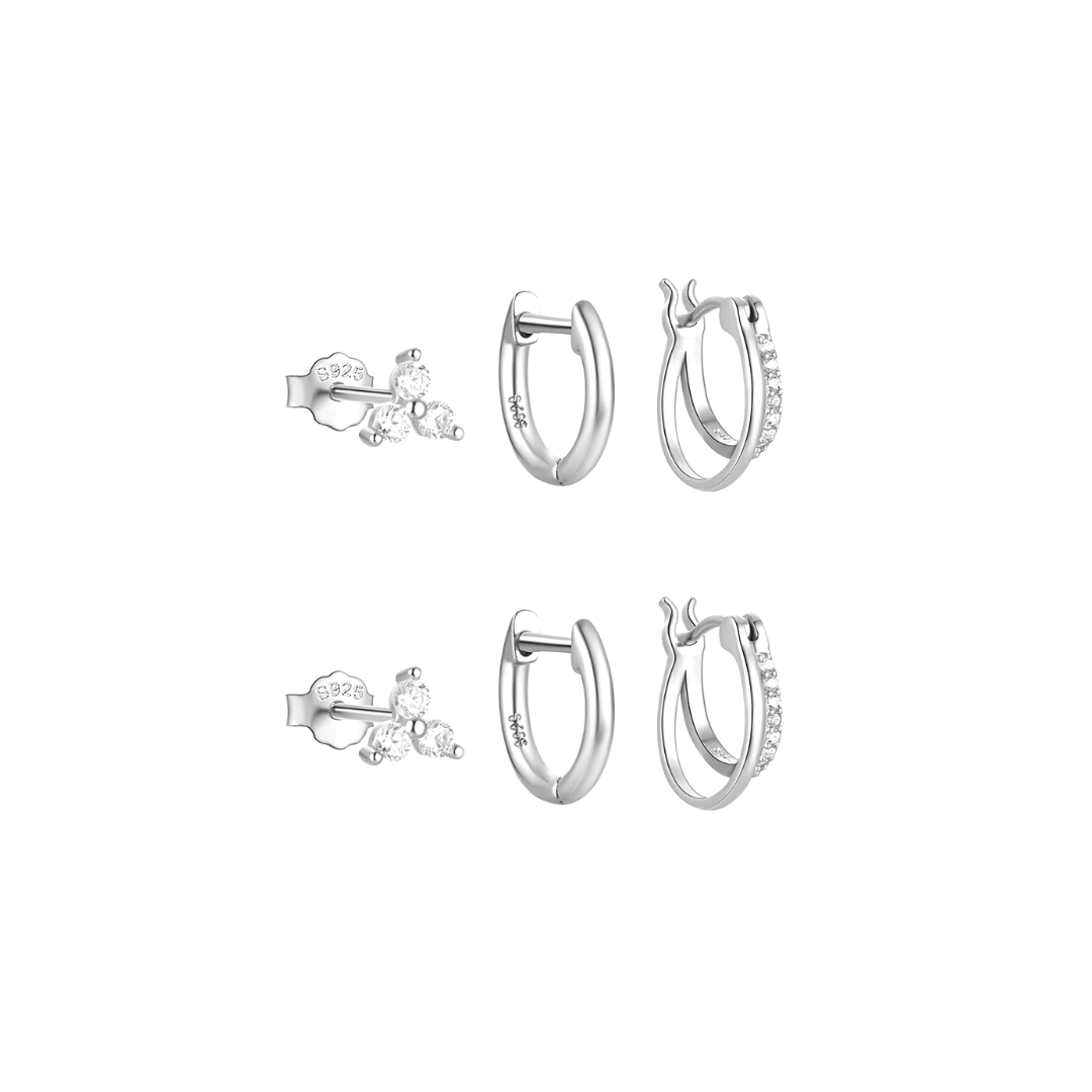 アマリー – 繊細な動きのあるゴールドのイヤリング