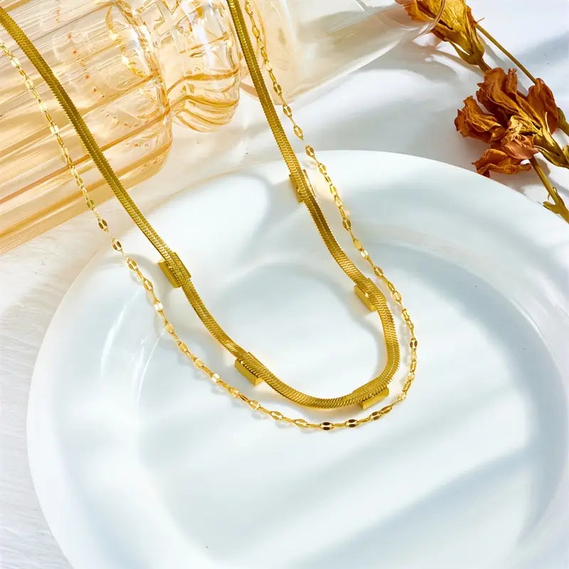 レトロ ダブル レイヤー クラブ ソレラ ジェム | ゴールド