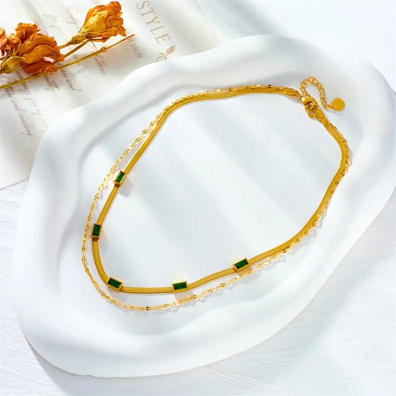 レトロ ダブル レイヤー クラブ ソレラ ジェム | ゴールド