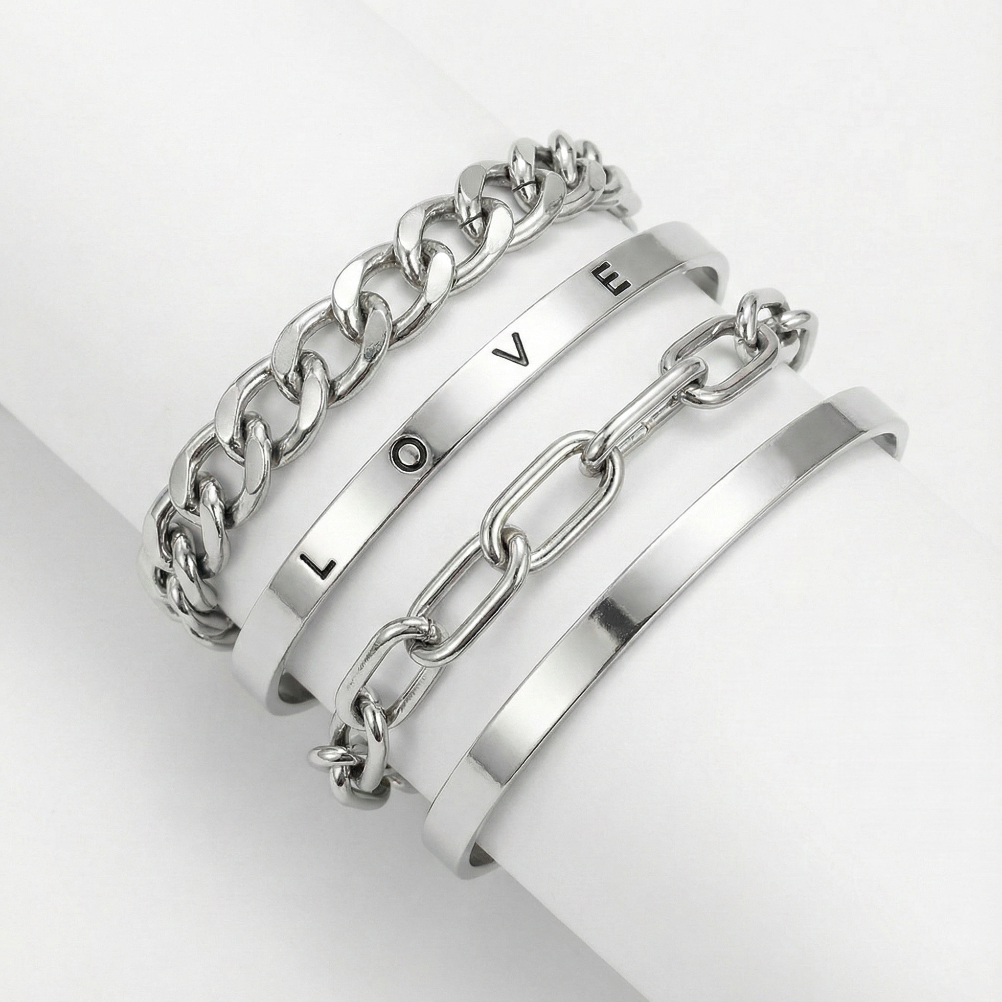 エラン・マーサー アームバンドセット | ホワイトゴールド