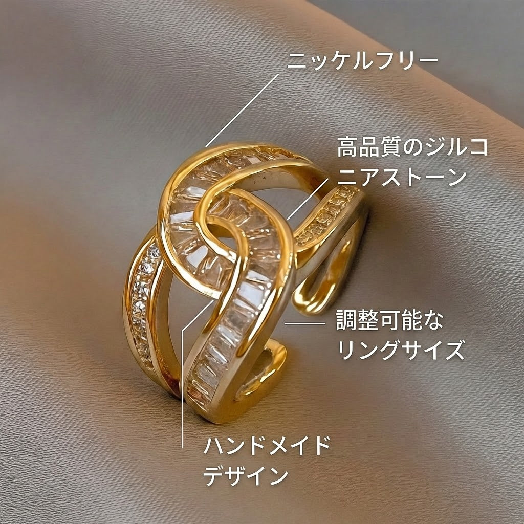 エレガントなボタン留め具