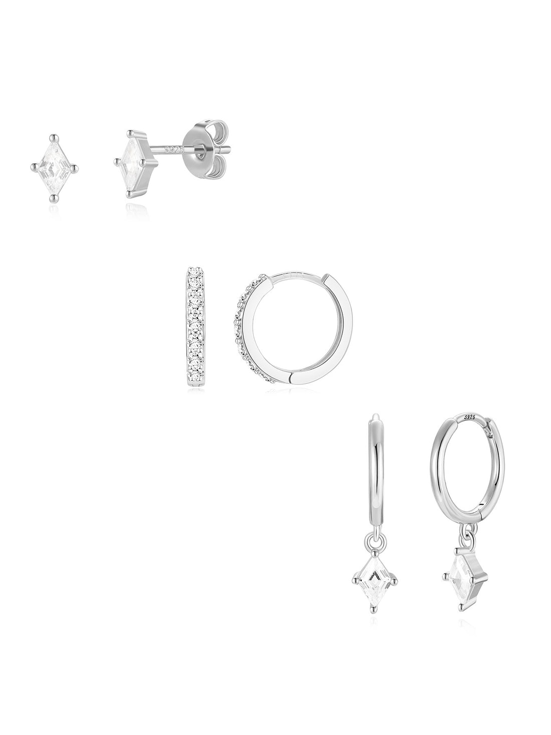 ヴェロニカ – 光沢のあるデリケートなゴールドイヤリング