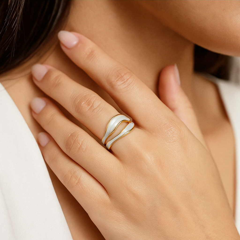 テレザ - ヴィンテージゴールドリング