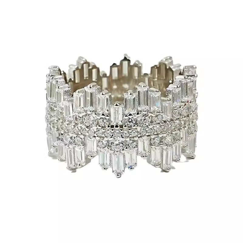 セリナ – 正方形のジルコニアリング