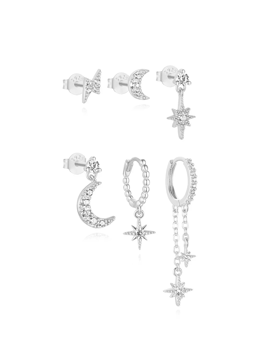 パヴリーナ – モダンなデザインのデリケートなゴールドのイヤリング。