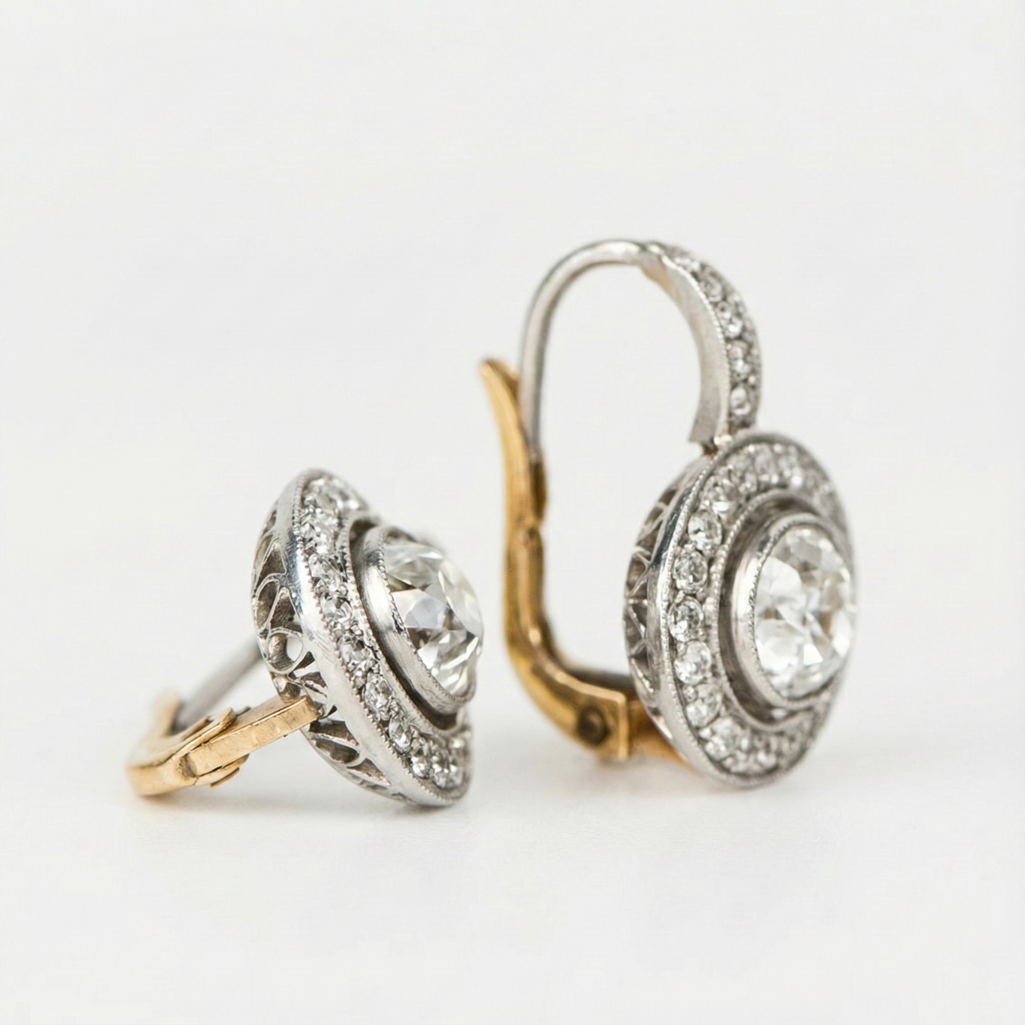 アマリー - ヴィンテージクリスタルピアス